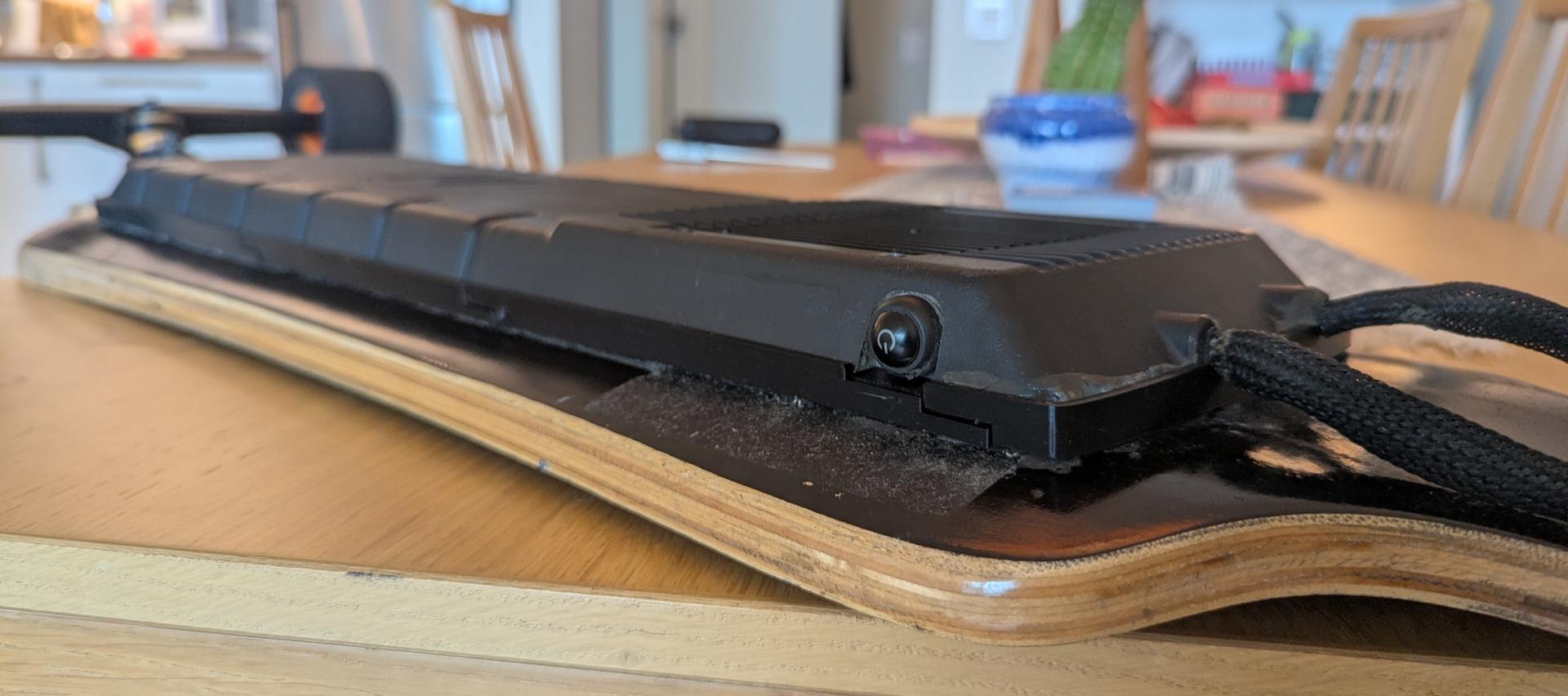 Board profile with riser
